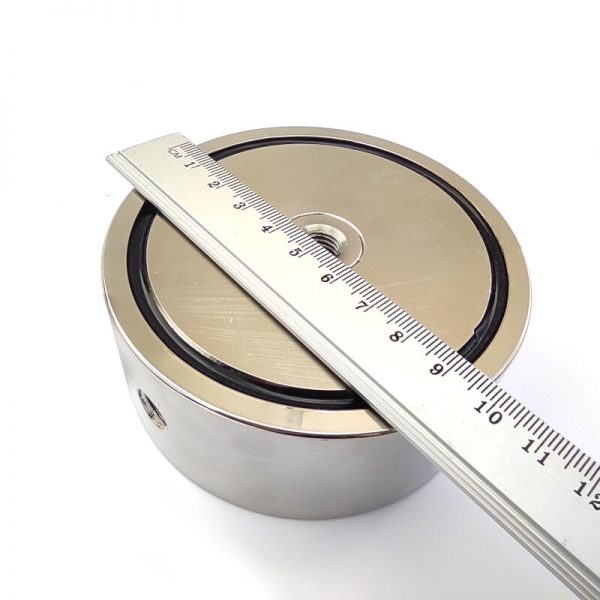 magnet pre hľadanie pokladov obojstranný
  sila 500 kg
