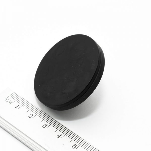 Magnet v puzdre s vonkajším závitom 43x6
  mm pogumovaný