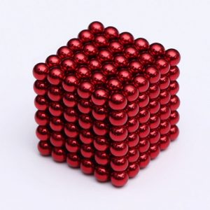 Magnetické guličky NeoCube červená 