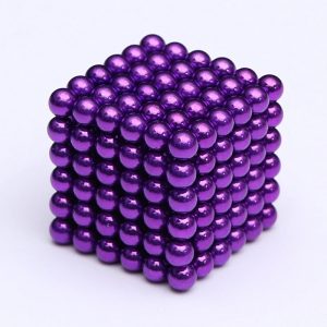 Magnetické guličky NeoCube fialová 