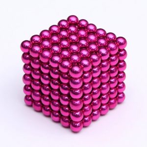 Magnetické guličky NeoCube ružová (+6
  náhradných guličiek)