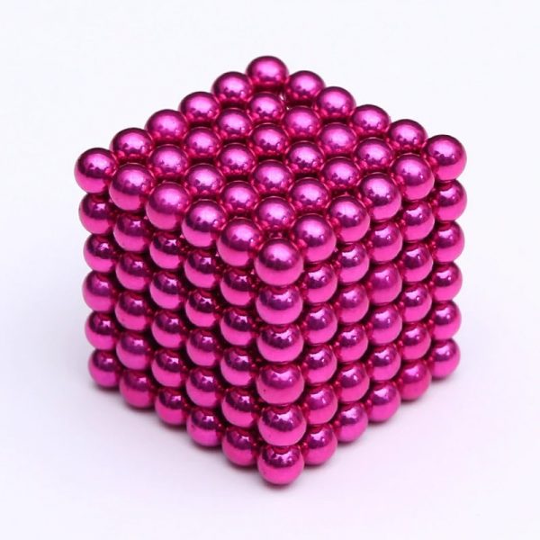 Magnetické guličky NeoCube ružová (+6
  náhradných guličiek)