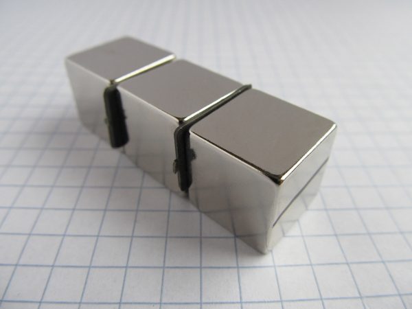 Neodýmový magnet kocka 15x15x15 mm - N38