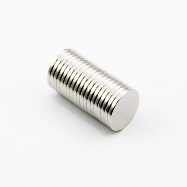Neodýmový magnet valec 10x1 mm - N38