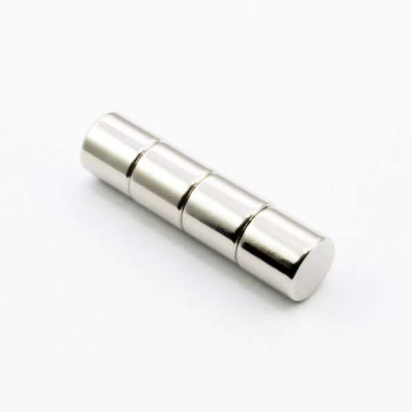 Neodýmový magnet valec 10x10 mm - N38