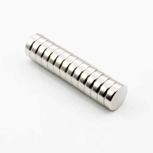 Neodýmový magnet valec 10x3 mm - N38