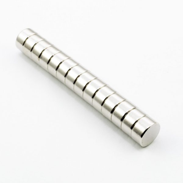 Neodýmový magnet valec 10x5 mm - N45