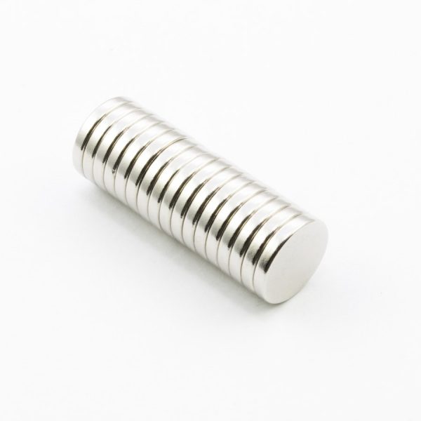 Neodýmový magnet valec 12x2 mm - N38