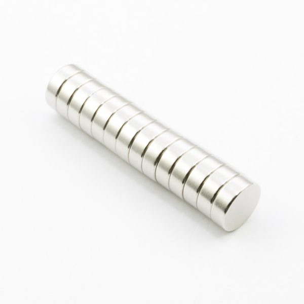 Neodýmový magnet valec 12x4 mm - N38