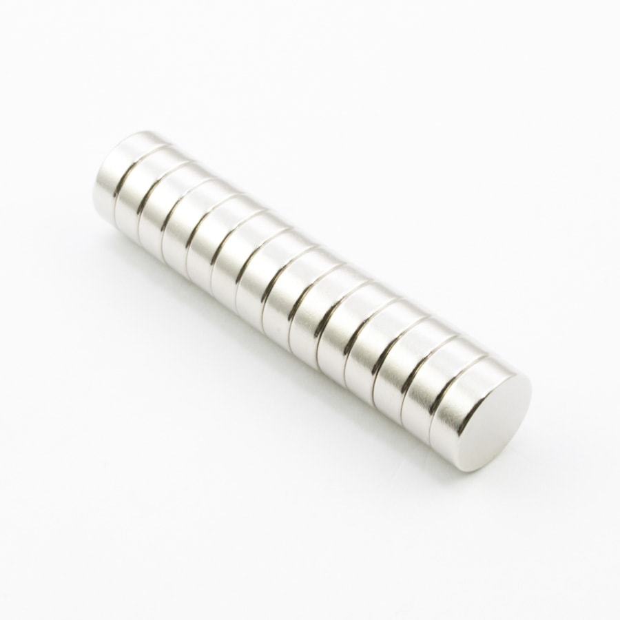 Neodýmový magnet valec 12x4 mm - N38