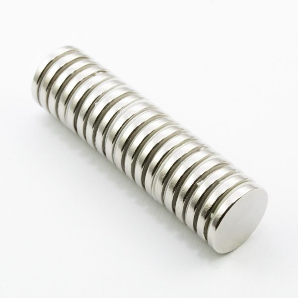 Neodýmový magnet valec 15x2 mm - N45