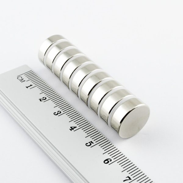 Neodýmový magnet valec 15x5 mm - N40