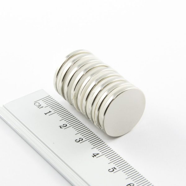 Neodýmový magnet valec 20x2 mm - N38