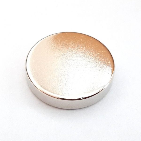 Neodýmový magnet valec 20x4 mm - N38