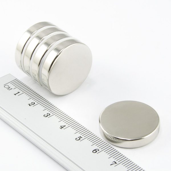 Neodýmový magnet valec 25x5 mm - N38