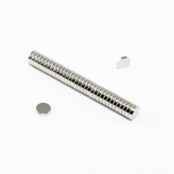 Neodýmový magnet valec 4x1 mm - N52