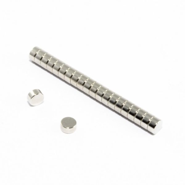 Neodýmový magnet valec 4x2 mm - N52