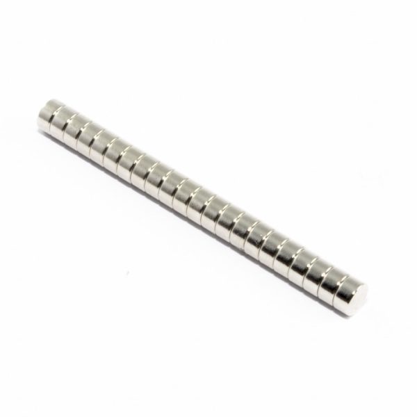 Neodýmový magnet valec 4x2 mm - N52