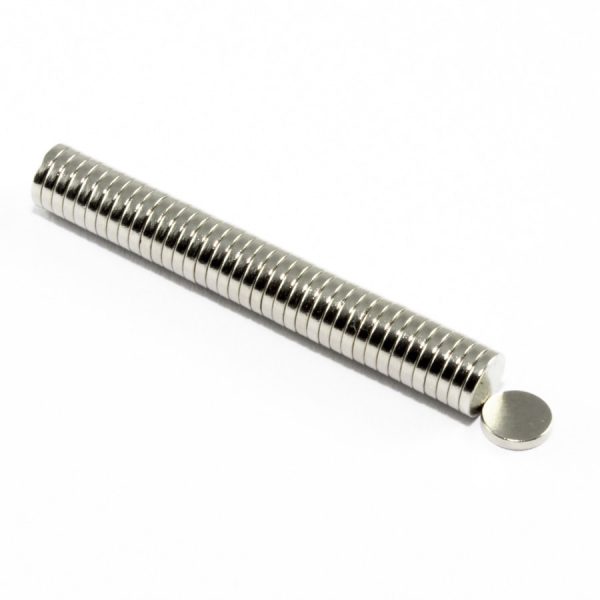 Neodýmový magnet valec 5x1 mm - N45