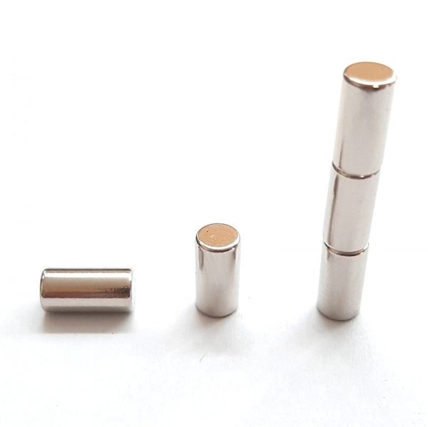 Neodýmový magnet valec 5x10 mm - N38