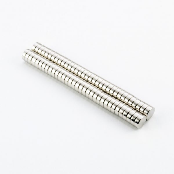 Neodýmový magnet valec 6x2 mm - N38