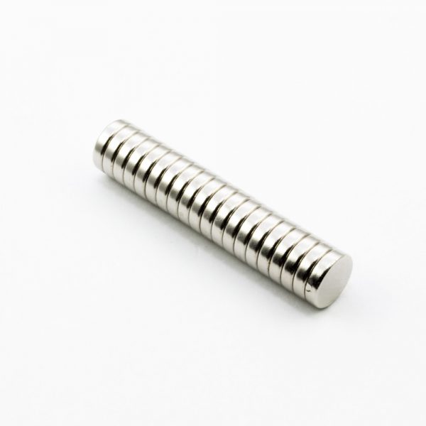 Neodýmový magnet valec 8x2 mm - N38