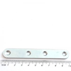 Oceľový protikus 100x15x2 mm, Zn, ovál