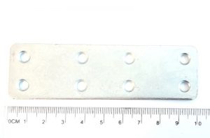 Oceľový protikus 100x30x2 mm, Zn
