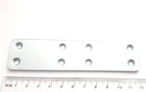 Oceľový protikus 120x30x2 mm, Zn