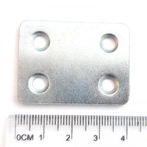 Oceľový protikus 40x30x2 mm, Zn