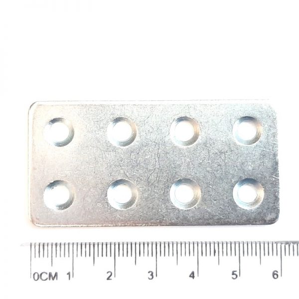 Oceľový protikus 60x30x2 mm, Zn