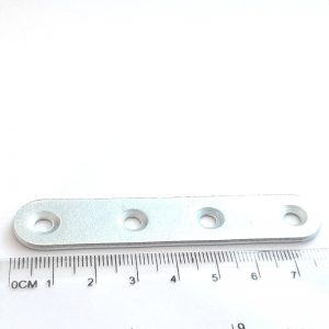 Oceľový protikus 80x15x2 mm, Zn, ovál