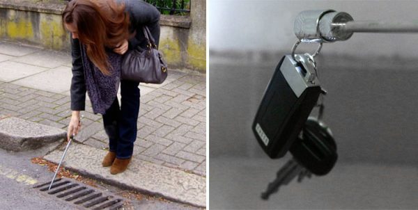 Teleskopický magnet s LED svetlom