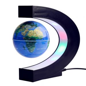 Magnetický
  levitujúci antigravitačný rotujúci glóbus