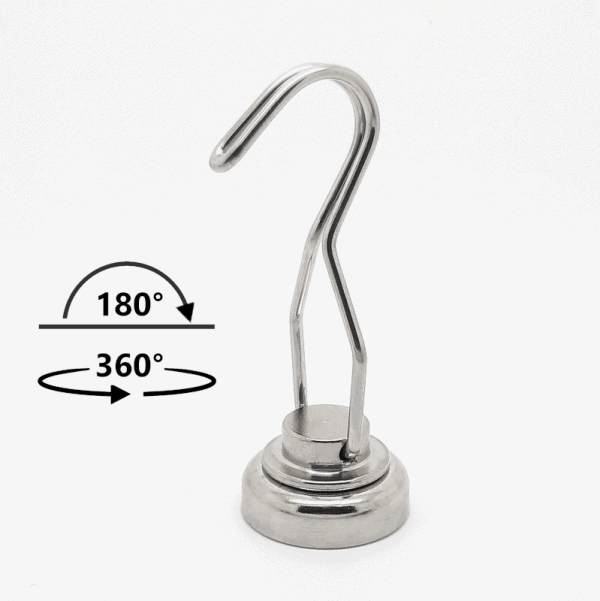 Otočný
  závesný magnetický hák Ø 25 mm