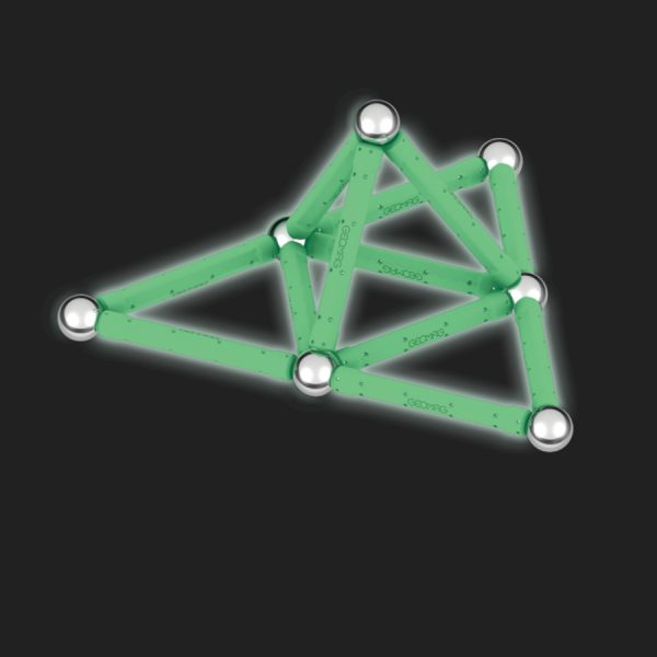 Magnetická
  stavebnica Geomag Glow recycled 25