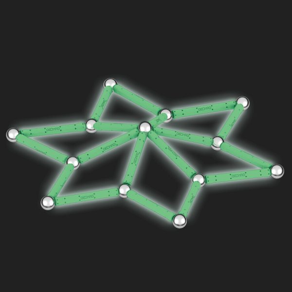 Magnetická
  stavebnica Geomag Glow recycled 42