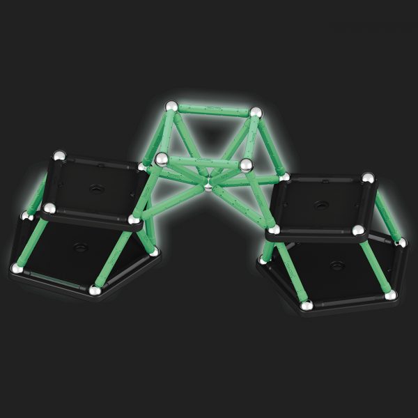 Magnetická
  stavebnica Geomag Glow recycled 60