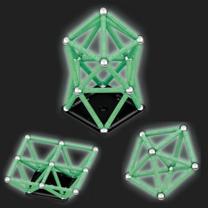 Magneticka
  stavebnica Geomag Glow - svieti v tme