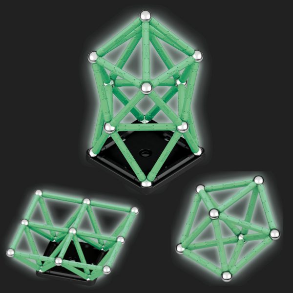Magneticka
  stavebnica Geomag Glow - svieti v tme