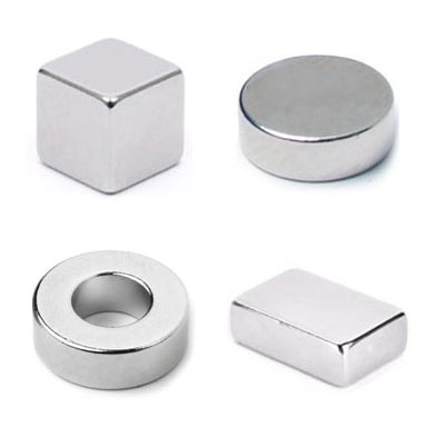 magnety rôznych tvarov