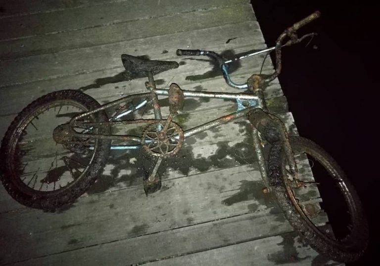 magnet fishing nález bicykel