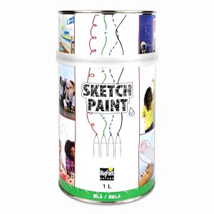 sketchpaint
  farba na stenu, efekt bielej tabule, popisovatelna fixkami