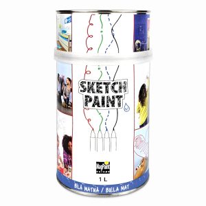Sketchpaint
  popisovateľná farba na stenu biela matná