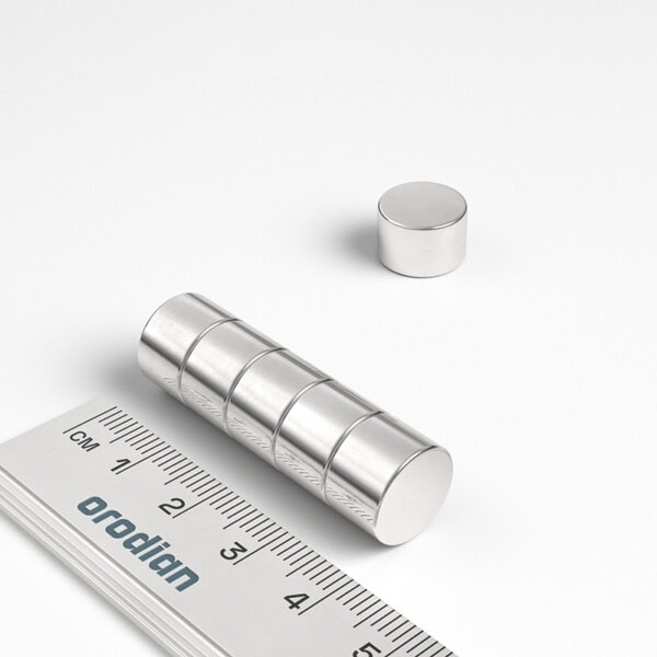 neodýmový magnet valec 12x8 mm