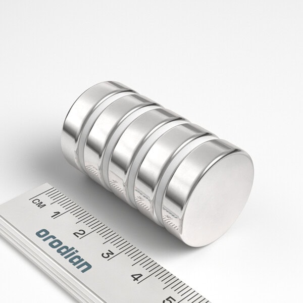 neodýmový magnet valec 25x7 mm