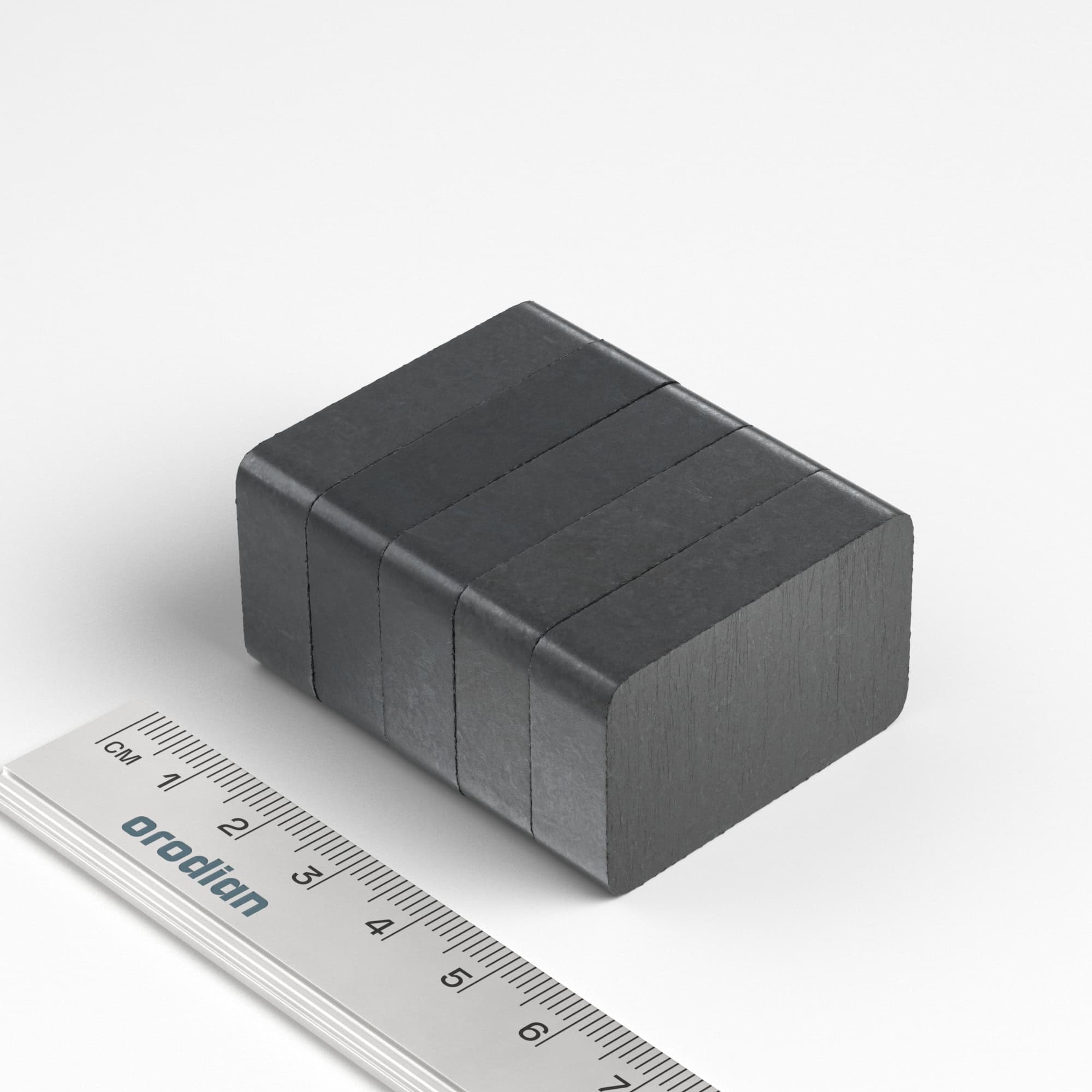 Feritový magnet kváder 40×25×10 mm - Y30BH