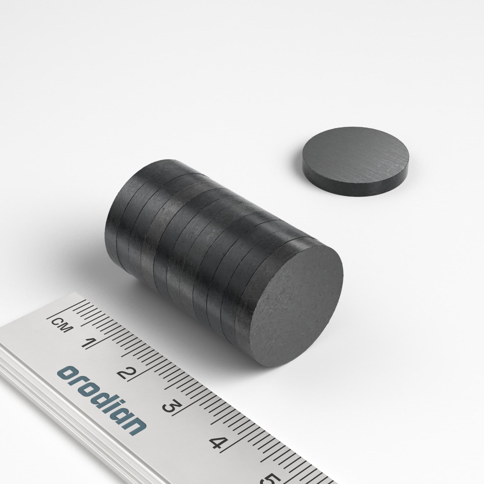 Feritový magnet valec 20×3 mm – Y35