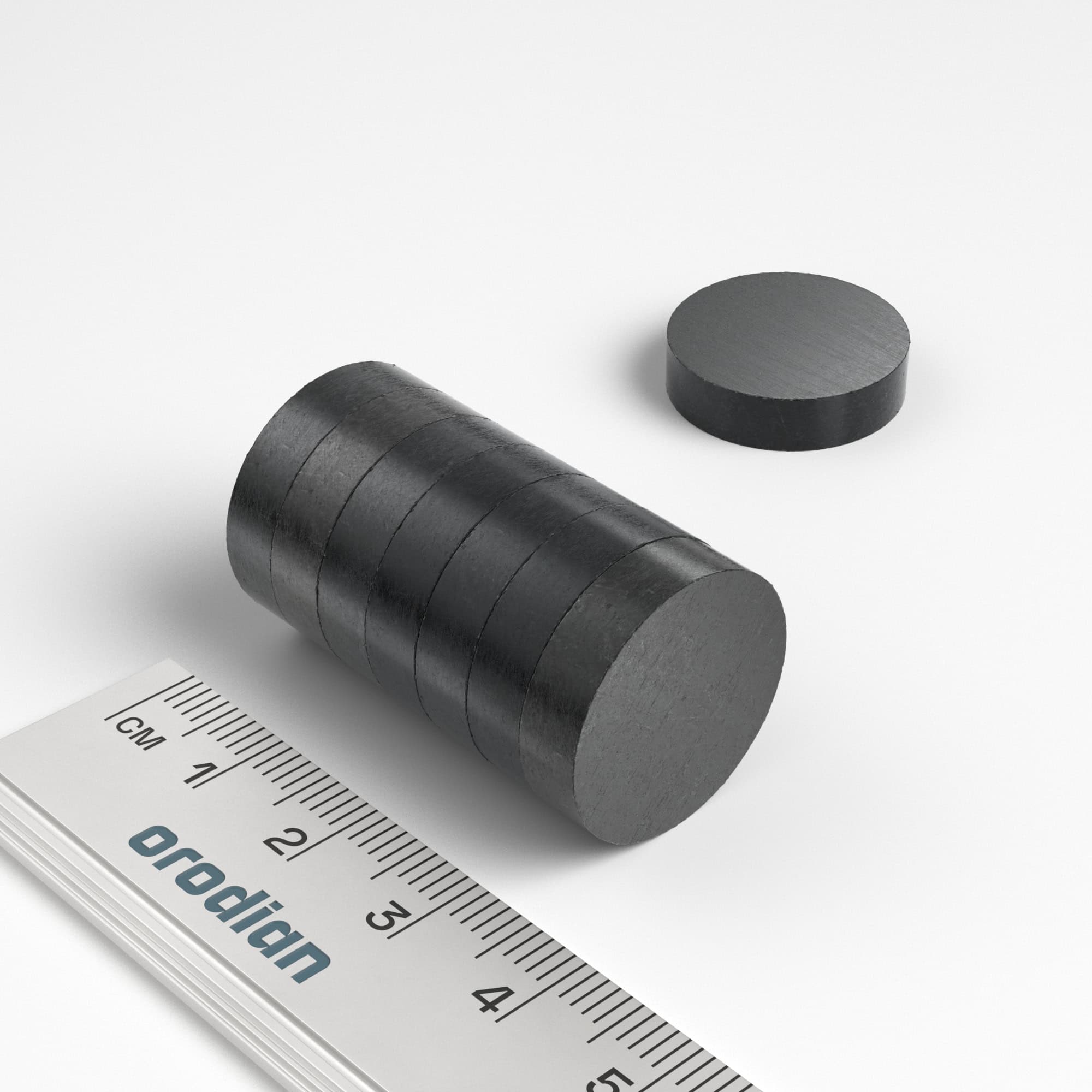 Feritový magnet valec 20×5 mm - Y30BH