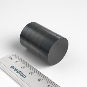 Feritový magnet valec 25×5 mm - Y35